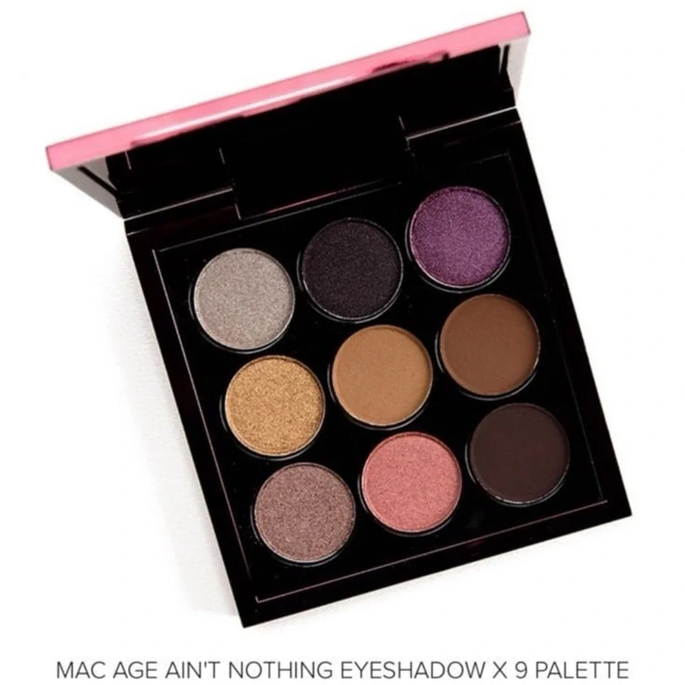 New MAC X Aaliyah Age Ain't Nothing Limited Edition Eyeshadow x9 Palette NIB LE